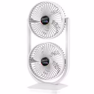 Настільний вентилятор S30 Dual-Fan 3000mAh