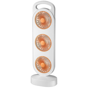 Настільний вентилятор Three Head Fan 1200 mAh