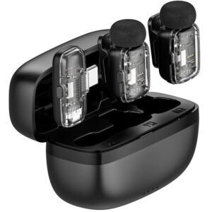 Петличний бездротовий мікрофон WIWU WM008 Dual-mic ANC Type-C