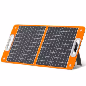 Портативна сонячна панель TSP-18V-60W Monocrystalline PD45W+QC3.0 (1USB-A/1C)