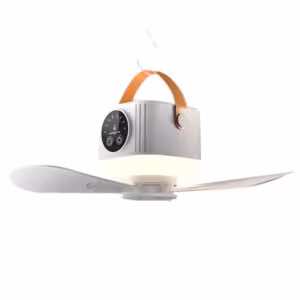 Портативний вентилятор D01 with LED and remote control 7200mAh