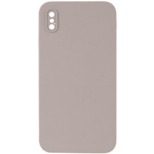 Чохол Silk Square Full Camera Protective (AA) NO LOGO для Apple iPhone X / XS (5.8")
