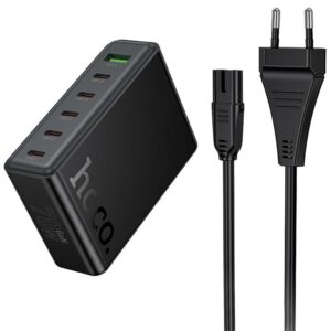 МЗП Hoco C152A Modern PD70W 6in1 (5USB-C і 1USB-A)