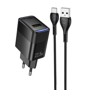 МЗП Hoco CS111A Lounge PD22.5W (1USB-C) + кабель USB to Type-C