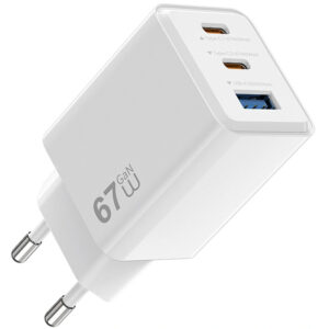МЗП WIWU G026 Cube PD67W+QC3.0 GaN (1USB-A/2C)