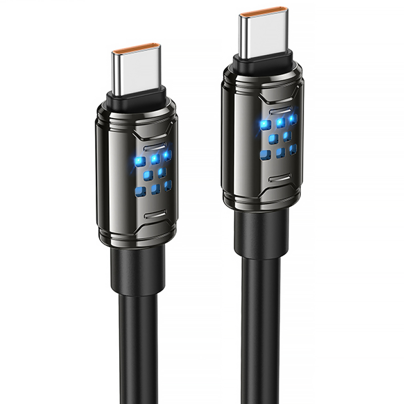 Уцінка Дата кабель Hoco U143 Joy Type-C to Type-C 240W (1.2m)