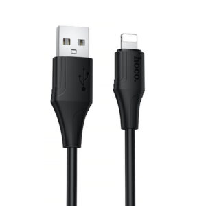 Уцінка Дата кабель Hoco X124 Bien silicone USB to Lightning 2.4A (1m)