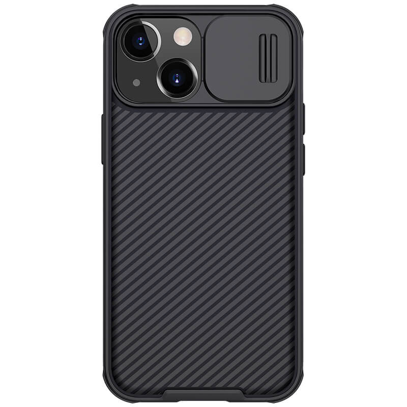 Карбонова накладка Nillkin CamShield Pro для Apple iPhone 13 / 14 (6.1")