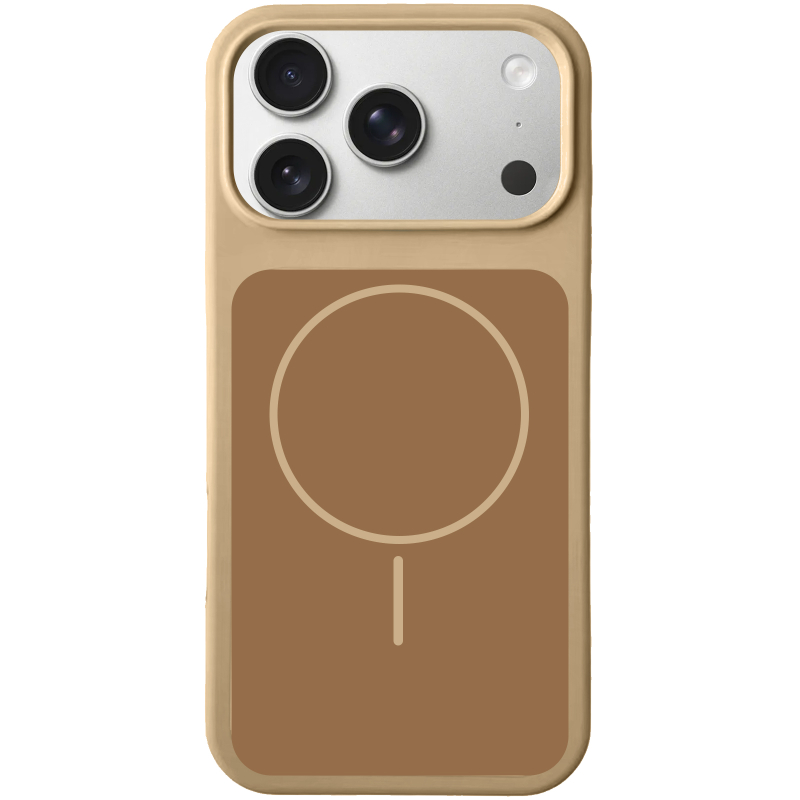 Стильний чохол Silk Duo Color з магнітною фіксацією для iPhone 17 Pro.