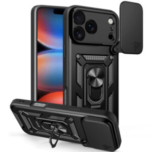 Чохол Ummi Camshield Serge Ring для Apple iPhone 17 Pro (6.3")