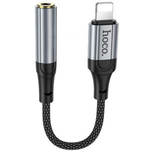 Аудіо кабель Aux Hoco LS36A Fresh 3.5mm to Lightning (0.12m)