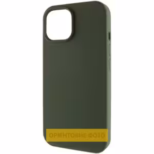 Стильний зелений чохол Silk Full Protective для iPhone 17 з магнітною фіксацією.