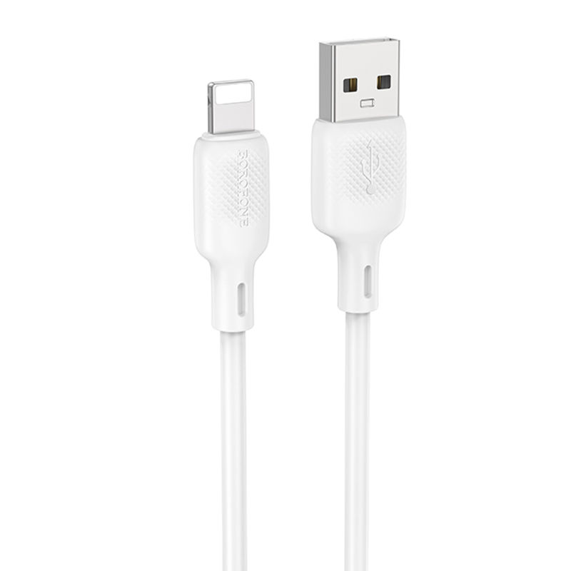 Кабель Borofone BX113 USB to Lightning – надійний та швидкий зарядний пристрій.