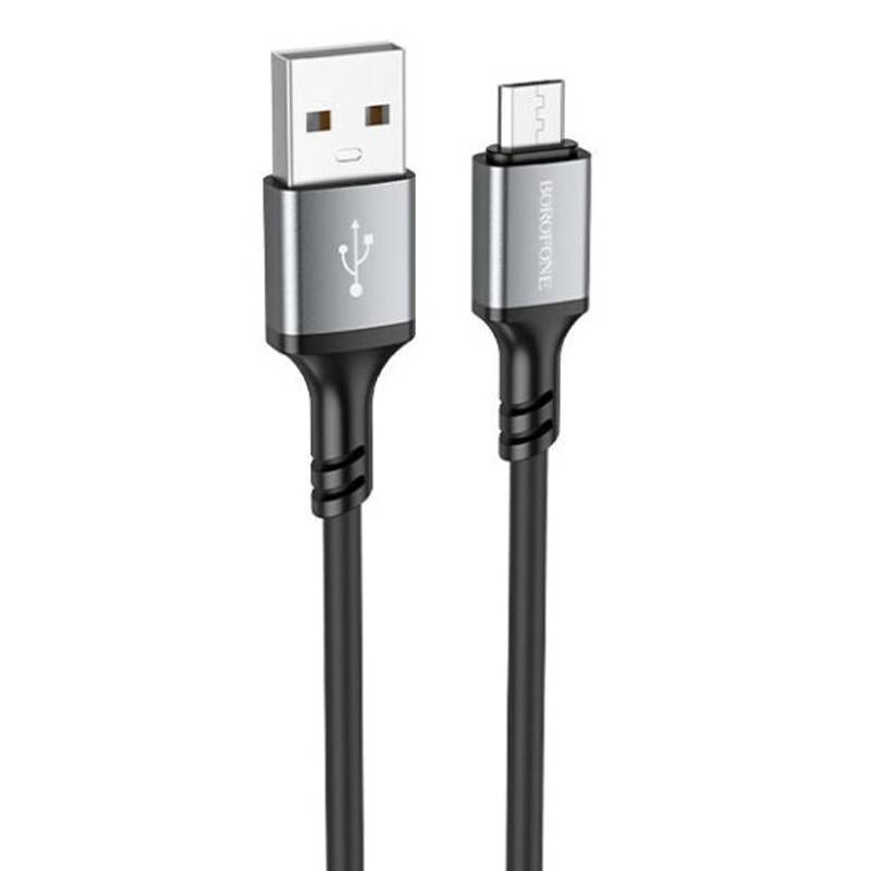 Дата кабель Borofone BX83 Famous USB to MicroUSB 2.4A (1m)