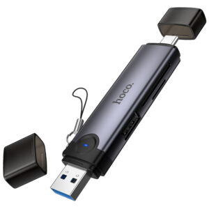 Картридер Hoco HB56 Victory 5in1 Type-C/USB2.0 to SD/TF3.0 + USB 2.0