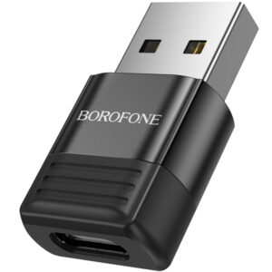 Перехідник Borofone BV18 USB male to Type-C female USB2.0