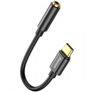 Перехідник Baseus L54 від USB Type- до аудіо роз'єму 3,5 мм.