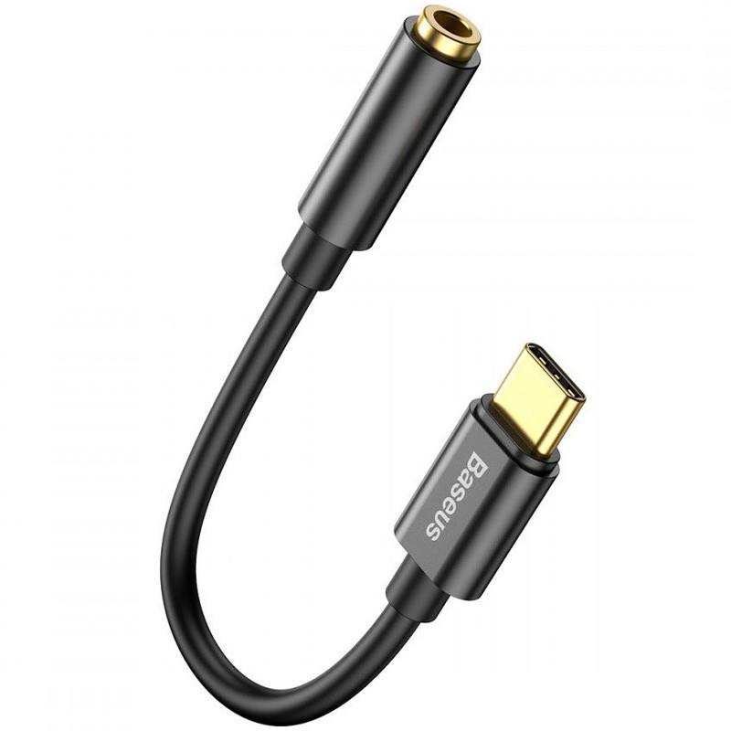 Перехідник Baseus L54 від USB Type- до аудіо роз'єму 3,5 мм.