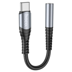 Перехідник Hoco LS33 від USB Type- до аудіо роз'єму 3,5 мм.