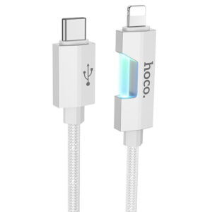 Кабель Hoco U123 Regent Type- до Lightning, 27W, довжина 1.2 метра
