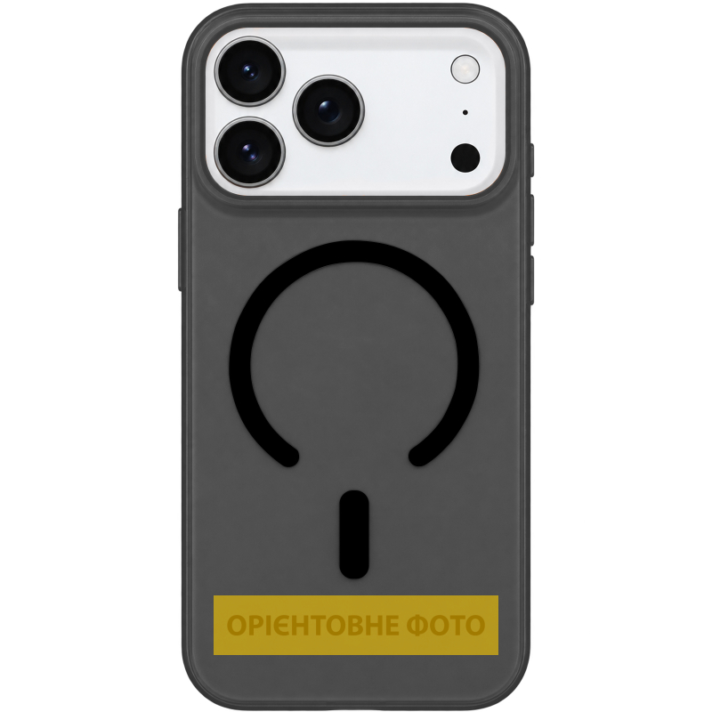 Стильний матовий чохол з магнітним кріпленням для iPhone 15 Pro.
