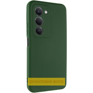 Чохол TPU GETMAN Liquid Silk зелений для Xiaomi Redmi 15C / Poco C85.
