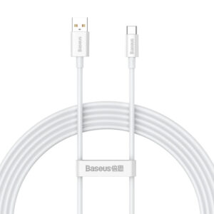 Кабель Baseus для швидкої зарядки від USB до Type-, довжиною 2 метри.