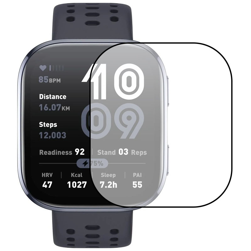 Полімерна плівка 3D (full glue) (тех.пак) для Xiaomi Amazfit Bip Max