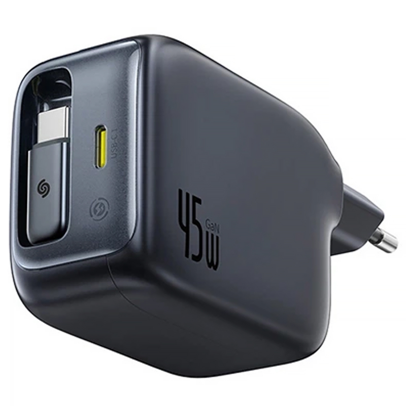МЗП Baseus EnerCore CJ11 з відкидним кабелем та двома USB- портами.