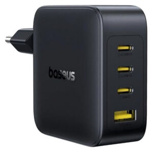 МЗП Baseus EnerFill FH11 PD140W+QC3.0 – швидке зарядний пристрій з трьома портами.