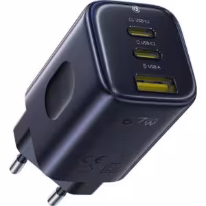 Швидкий зарядний пристрій Baseus PicoGo AE11 на 67 Вт з USB та Type .