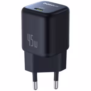 Швидкий зарядний пристрій Baseus PicoGo GaN на 45W з USB-.